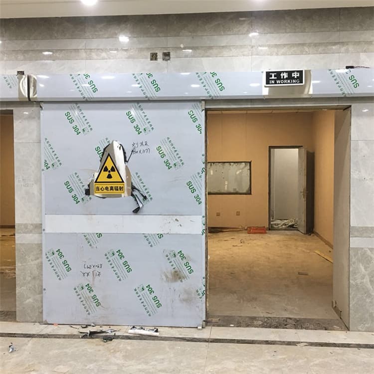 黔南双扇电动防护铅门
